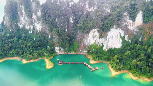 Khao Sok Thailand Longtail Boat at the Khao Sok National Park Thailand