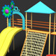 Cartoon Style Park - 3DOcean Item for Sale
