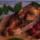 Atlantic salmon steak with ingredients - VideoHive Item for Sale