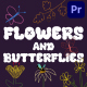 Flowers and Butterflies Animations for Premiere Pro - VideoHive Item for Sale