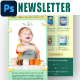 Baby & Toddler Food Email Newsletter PSD Template - GraphicRiver Item for Sale