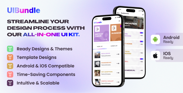 Save 200 Hours Prebuilt UI/UX , App Design, App Template