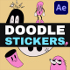 Doodle Animated Stickers for After Effects - VideoHive Item for Sale