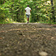 Man Walking On Forest Road 2 - VideoHive Item for Sale