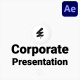 Clean Corporate Presentation for After Effects - VideoHive Item for Sale