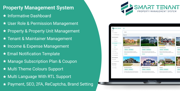 Smart Tenant SaaS - Property Management System