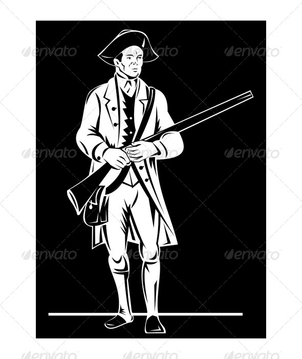 American Patriot Musket Rifle