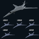 Asset - Army - Tupolev Tu160 - VR / AR / low-poly 3d model - 3DOcean Item for Sale