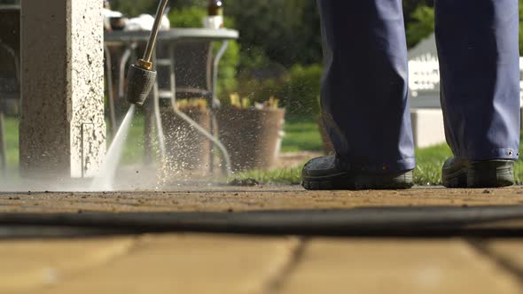 Driveway Pressure Washing