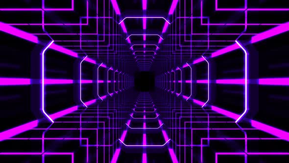 Glow Lights Tunnel Background alt