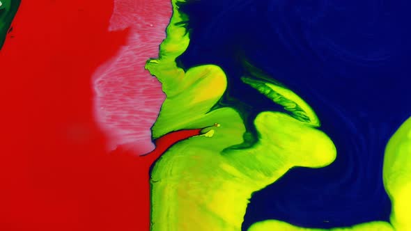 Abstract Colorful Marbel Pastel Color Slow Motion Swirling Chemical Reaction Background Texture alt