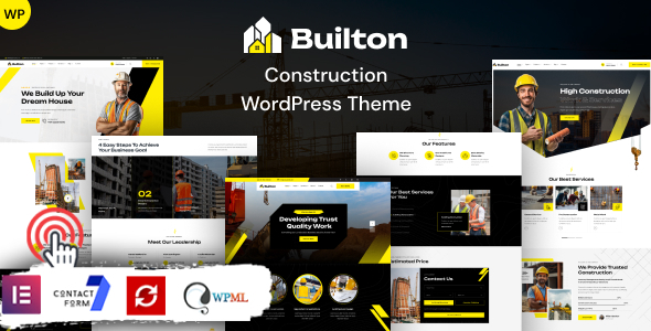 Builton - Construction WordPress Theme