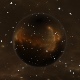 360 degree HDRI full sphere panoramic space background with starfield and nebula (3602) - 3DOcean Item for Sale