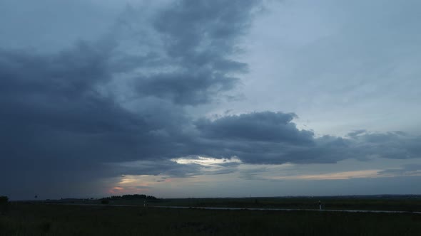 Evening Freeway Fast Driving Truck alt