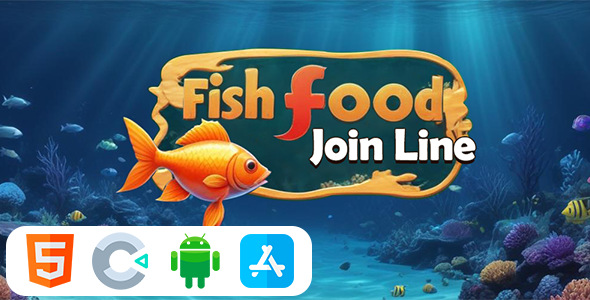 Fish Food Join Line - HTML5 Construct3 Game