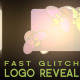 Fast Glitch Logo Reveal - VideoHive Item for Sale