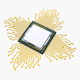 CPU Processor with Circuit Board Elements M1 - 3DOcean Item for Sale