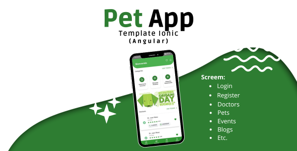 Template Pet App Ionic