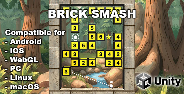 Brick Smash - ballz hit - Unity Game
