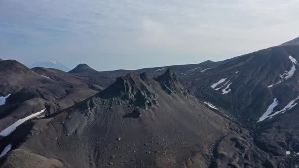 Verblyud Rock on Kamchatka Peninsula