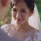 Slow Motion Asian Wedding Couple Enjoying Romantic Moments Outside On Summer. - VideoHive Item for Sale