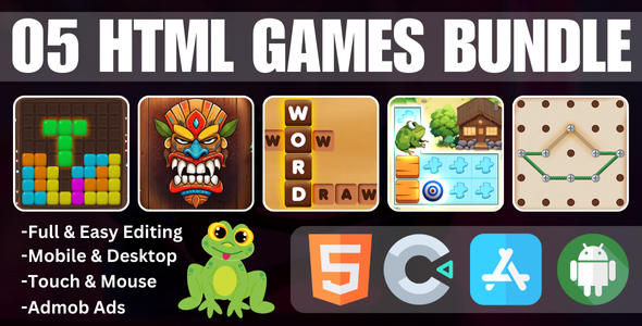 05 HTML5 Games Bundle - Construct 3