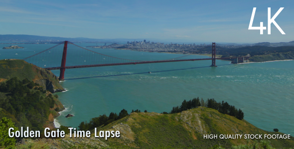 Golden Gate Time Lapse 4K