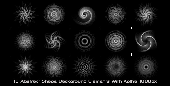 Abstract Shape Elements Vol.1