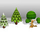 Tree Low Poly-Pack - 3DOcean Item for Sale