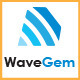Wave Gem Logo - GraphicRiver Item for Sale