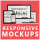 Flat Responsive Screen Mockups - GraphicRiver Item for Sale