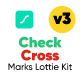 Check & Cross Marks Lottie Kit Vol.3 - VideoHive Item for Sale