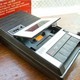 Mechanical Play Button Pressing On Cassette Recorder