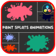 Paint Splats Animations for DaVinci Resolve - VideoHive Item for Sale