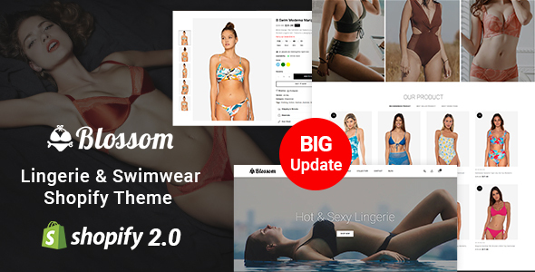 Blossom - Lingerie & Bikini Store Shopify 2.0 Responsive Theme
