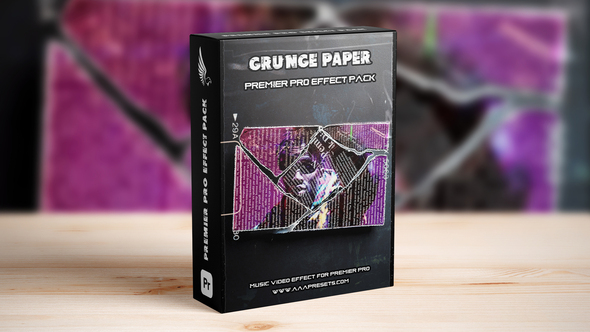 Grunge Paper Effect for Adobe Premiere Pro