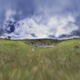 HDRI Cloudy Sky Trees Grassy Land And Rock - 3DOcean Item for Sale