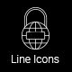 Database and Security Line Icons - VideoHive Item for Sale