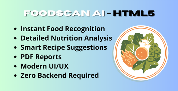 FoodScan AI - Instant Food Recognition & Nutrition Analysis