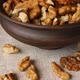 Walnut Kernels In The Ceramic Bowl - VideoHive Item for Sale