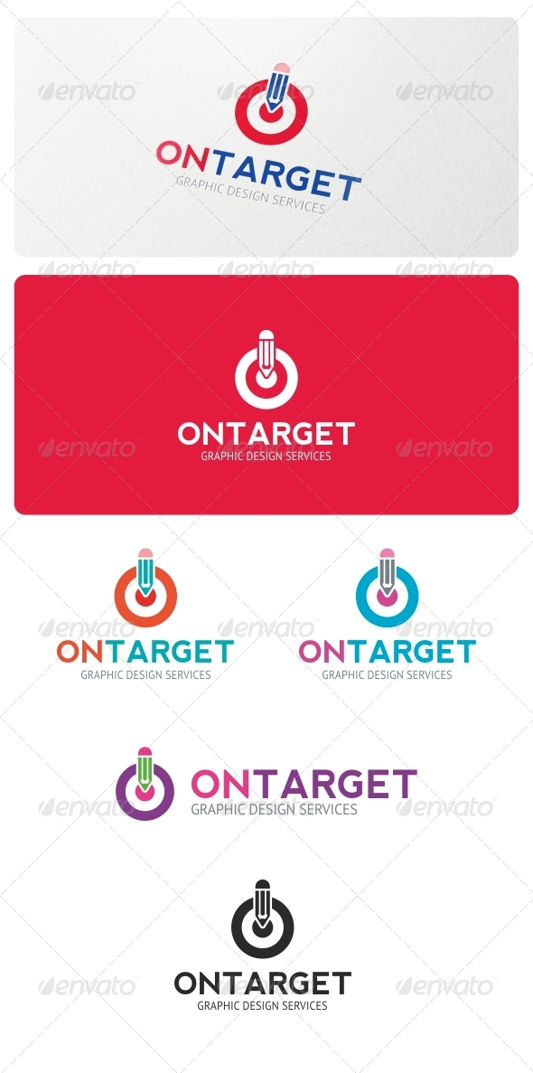 On Target Design Logo Template