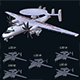 Asset - Army - E2 Hawkeye 3D MODEL VR / AR / low-poly - 3DOcean Item for Sale