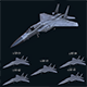 Asset - Army - F15 Eagle 3D MODEL VR / AR / low-poly - 3DOcean Item for Sale