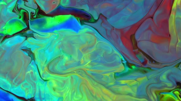 Abstract Colorful Ink Movements Spreads On Water Texture 34 alt