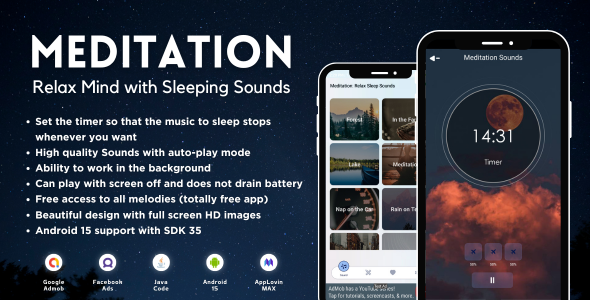 Meditation Relax Sleep Sounds Android