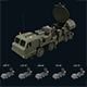 Asset - Army - Krasukha 2 EW System 3D Model Realistic VR / AR / low-poly - 3DOcean Item for Sale