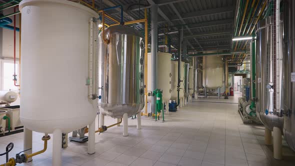 Shop of an Industrial Enterprise for the Production of Sunflower Oil