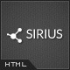 Sirius - Modern Minimalist Responsive 2 - ThemeForest Item for Sale
