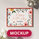 Frame Mockup Flower Scenes - GraphicRiver Item for Sale