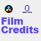 Film Credits for DaVinci Resolve - VideoHive Item for Sale